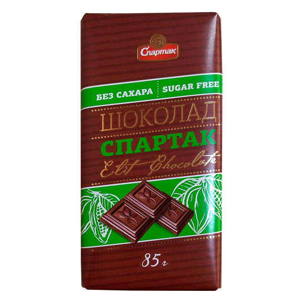 Шоколад Спартак без сахара 85 гр