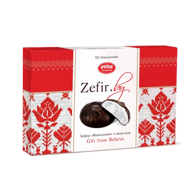 Зефир Ванильный в шоколаде Zefir.by 250гр 
